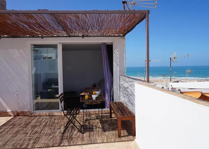 Impluvium Conil-terraza Privada-parking- Mayores De 25 Anos Apartmán *